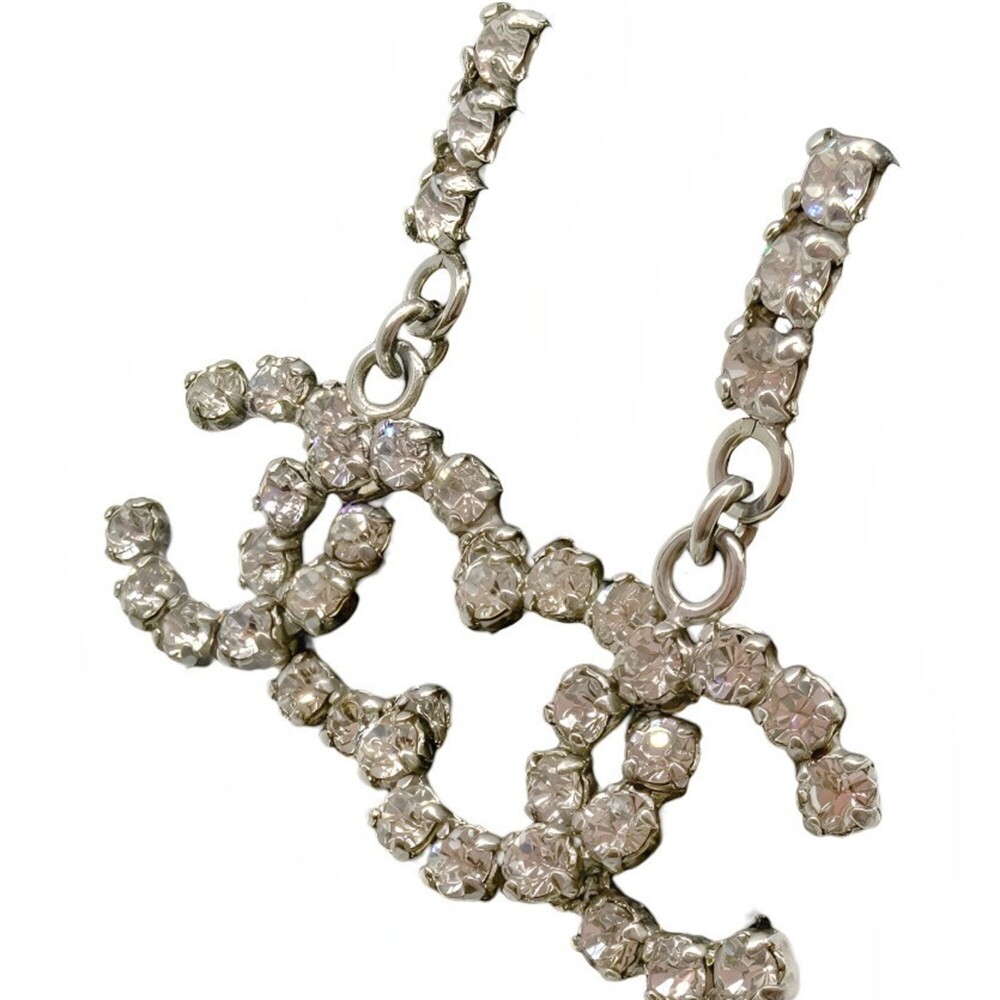 CHANEL Authentic Gold Logo Earrings - Picture 2 of 7